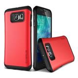 Verus Galaxy S6 İle Uyumlu Case Thor Kılıf Hard Drop Red