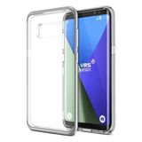 Verus Samsung Galaxy S8 Plus Kılıf Crystal Bumper Series - Light Silver