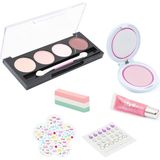 Very Bella Güzellik Seti | Saç Tebeşiri, Far, Yüz Boyası, Lip Gloss ve Tırnak Sticker’ları | 8 Yaş ve Üzeri