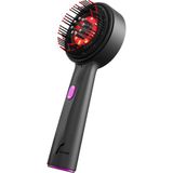 VeryFit Hairglow Şarjlı Saç Bakım ve Masaj Tarağı - Canlandırıcı Bakım Yağı Hazneli Plastik Malzeme - Gri