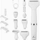VeryFit Kadın Tıraş Makinesi 7' In 1 USB Şarj Edilebilir Yıkanabilir Küçük Beyaz Özellikli