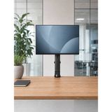 Vesamax 17"-32" Ergonomik Yükseklik Ayarlı Tek Monitör Standı, 8kg Taşıma Kapasitesi