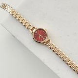 Vesce Atelier Kalyus Gold Saat Bordo - standart