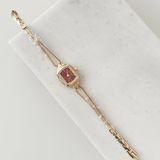 Vesce Atelier Lebel Gold Saat Bordo - standart