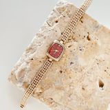Vesce Atelier Sion Gold Saat Bordo - standart