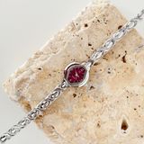 Vesce Atelier Tuva Gümüş Bordo Saat - standart