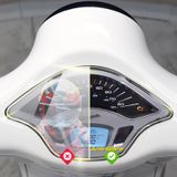 Vespa 2015-2024 Primavera 150 Gösterge Paneli için IPG Anti-Glare Parlama Önleyici Mat Ekran Koruyucu