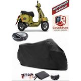 Vespa Gts 300 Super S Siyah Arka Çanta Uyumlu Motorsiket Brandası Motor Örtüsü Çadır Su Geçirmez Motosiklet Kılıfı Motor Brandası - Siyah- Arka Çanta UYUMLU