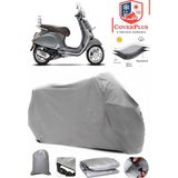 Vespa Primavera 150 Touring Branda Gri Motosiket Brandası Motor Örtüsü Çadır Su Geçirmez Motosiklet Kılıfı Motor Brandası,lastikli,taşıma Torbalı - Arka Çanta UYUMSUZ