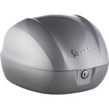 Vespa Primavera/sprint Parlak Gri Top Case-Çanta 32 Lt (Gray G41 ) / Pıaggıo - Renkli - Standart