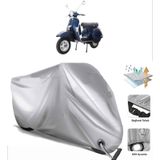 Vespa PX 200 Siyah Arka Çanta Uyumsuz Ultra Kalın Su Geçirmez Motor Brandası