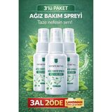 VESPERENS 3'lü Ekonomik Paket Ağız Kokusu Giderici Ve Önleyici Sprey 50 ml