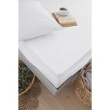Vessino Home Micro Su Sıvı Geçirmez Alez Fitted Full Kenar Terletmeyen Tek ve Çift Kişilik Beyaz Yatak Koruyucu - 120 x 200 cm