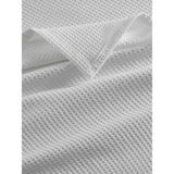 Vessino Home Pike Waffle Desenli Yatak Örtüsü Otel Tipi Lüx Tek ve Çift Kişilik Pike - Beyaz - ÇİFT KİŞİLİK 200X230
