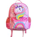 Vest Unıcorn Kız Çocuk Okul Çantası VST-CN0008 - Pembe - STD