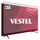 Vestel 43UD9350 Uyumlu Tv Ekran Koruyucu
