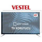 Vestel 49" inç 124 cm Tv Ekran Koruyucu Kırılmaz Paneli