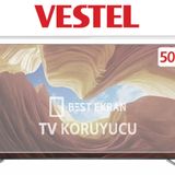 Vestel 50 İnç 126 Ekran Tv Ekran Koruyucu Paneli