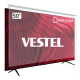 Vestel 50Fa7500 Tv Ekran Koruyucu - Vestel 50" İnç 126 Ekran Koruyucu Şeffaf Paneli