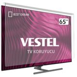 Vestel 65UG9940 Tv Ekran Koruyucu - VESTEL 65 inç 164 cm Tv Ekran Koruyucu Kırılmaz Paneli