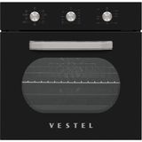 Vestel AF-6682 Retro Siyah 69 lt A Enerji Sınıfı Ankastre Fırın
