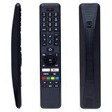 VESTEL Android Smart LED Tv için RC 43161 Beyaz Play Tuşlu Mikrofonlu Ses Komutlu LCD LED TV Kumandası (HRM1857)