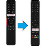 Vestel Android Tv Kumandası Mikrofonsuz-Sağdaki Gönderilir