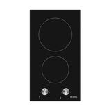 Vestel AO-3310 S 2 Gözlü Cam Yüzeyli Ankastre Siyah Ocak Şık Tasarım ve Enerji Tasarruflu
