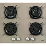 Vestel Aov-6124 Cam Ankastre Ocak - 4 Gözlü Gazlı Mutfak Ocağı 60 Cm (Doğalgaz / Lpg Uyumlu)
