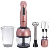Vestel Çoklu Set Blender 1000 W 900 ml Ölçü Kabı 500 ml Doğrayıcı Hazne Çırpma Özellikli - Pembe
