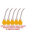 Vestel Faz-1 Akıllı Tahta Kablolu Soketli Bios Pili 5 ADET