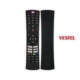 Vestel İle Uyumlu Netflix Youtube Twich Medion Tuşlu Akıllı Televizyon Kumandası