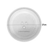 Vestel Regal Mikrodalga Fırın Cam Tabak Tepsi Döner Tabla Tırnaklı 27cm 270mm