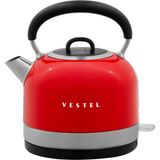 Vestel Retro Kırmızı 1.7 lt Su Isıtıcısı