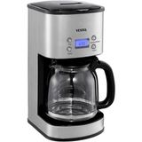 Vestel Sefa K3000 Inox Filtre Kahve Makinesi 1000 ml Kapasite ile Otomatik Kapanma Özelliği - Siyah