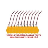 Vestel Uyumlu Etkileşimli Faz-1 Akıllı Tahta CR2032 Bios Pili 10'lu
