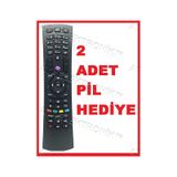 Vestel Uyumlu Seg Regal Hi Level 4K Smart Led Tv Kumanda + 2 Pil Mor