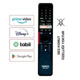 Vestel Yeni Tabii Google Play Rm-L2010 Tv Kumandası (Ses Komutu Yoktur)