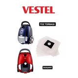 Vestel Yıldız Elektrik Süpürgesi Sentetik Toz Torbası 10 Adet
