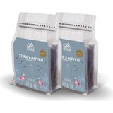 Vestron Kafeinsiz Türk Kahvesi 2X250G|ORTA Kavrum|decaf %100 Arabica|swiss Water Method|avantaj Paketi