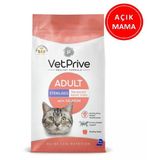 Vet Prive Sterilised Somonlu Kısırlaştırılmış Kedi Maması 1 Kg Açık
