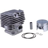 Veta Stihl MS381 Motorlu Testere Silindir Piston Seti 52MM Veta - Gümüş
