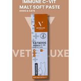 Vetdeluxe Immune C-Vit Malt Paste C Vitaminli Kedi ve Köpek Bagisiklik Güçlendirici Malt Macunu 100 Gr
