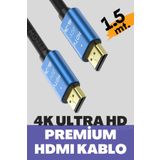 Vetech 4K Hdmı Kablosu Hdtv 2.0V 1.5Mt. Oyuncu Bilgisayarı, Playstation, Xbox, Notebook İçin
