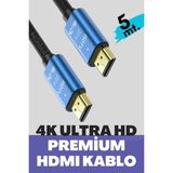 Vetech 4K HDMI Kablosu Hdtv 2.0V Oyuncu Bilgisayarı, Playstation, Xbox, Notebook Için - 5 m