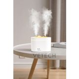 Vetech 800 ML Çift Üfleme Ultrasonik Hava Nemlendirici Buhar Makinesi Ve Aroma Difüzörü