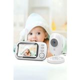 Vetech Bebek Kamerası Lcd Ekranlı Gece Görüşlü Bebek Telsizi Bebek Odası Kamerası Monitörü
