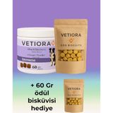 Vetiora Köpekler İçin Prebiyotikler, Sindirim ve Bağışıklık Sistemi Güçlendirici Immune. Keçi Boynuzu, Kara Mürver Özü, Çörek Otu, Tarçın ve Zencefilli, Ödül Formunda, 60 Adet, 150 gr - Çok Renkli
