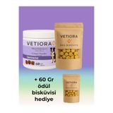 VETIORA Köpekler İçin Prebiyotikler, Sindirim ve Bağışıklık Sistemi Güçlendirici Immune Ödül Formunda, 150Gr