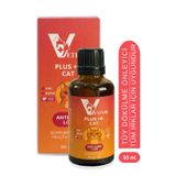 VETIXIR Plus B Kedi İçin Tüy Dökülme Engelleyici Deri Sağlığı Damlası Tüy Döküm Önleyici Multivitamin 50ml